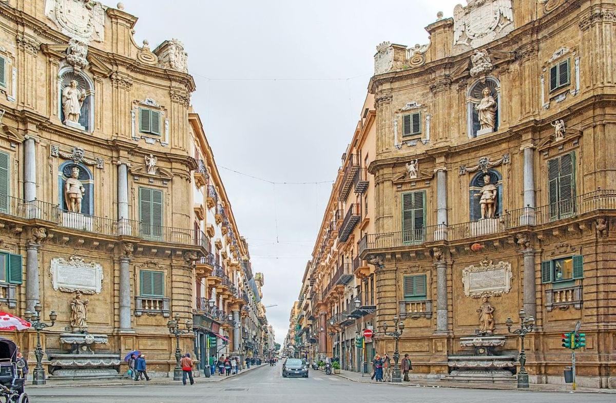 Luxury Apartment Via Genova 팔레르모 객실 사진